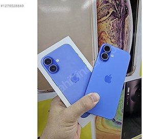 Resim Apple iPhone 16 İkinci El TR | 128 GB | Laciverttaş 
