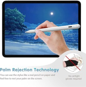 Resim m.tk moveteck Ipad 10. Nesil 2022 Için Stylus Ipad Kalem Dokunmatik Active Profesyonel Not Çizim Kalemi 