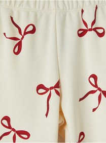 Resim LC Waikiki Çelebi Store'dan Kaliteli Parçalar Fiyonk Baskılı Kız Çocuk Jogger Eşofman Altı 