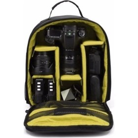 Resim Fototek Nikon Dslr Fotoğraf Makinesi Çift Askılı Sırt Çantası 