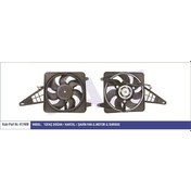 Resim KALE 417400 FAN MOTOR M131 SLX DAVLUMBAZLI 160W-300mm 