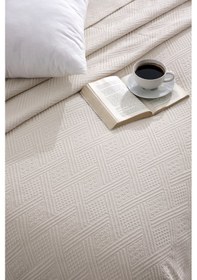 Resim Durul Buldan Işi Natural Battal Boy Pike-yatak Örtüsü-220x250 Cm Bej 