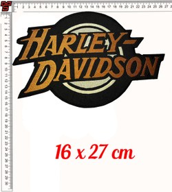 Resim SUNA GİYİM harley büyük boy ceket yelek için arma 