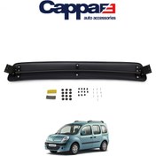 Resim Cappafe Renault Kangoo Ön Cam Güneşliği Siperlik Akrilik Vizör Şapka Terek Piano Black 2008-2013 