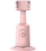 Resim Rogfer P01 360 1/4 İnç Arayüzlü Rotasyon Takip Gimbal Sabitleyici Pembe 