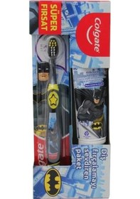 Resim Colgate 5+ Yaş Çocuk Diş Macunu Batman 75 ML + Diş Fırçası 