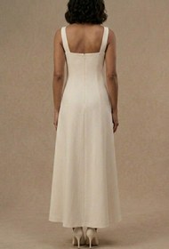 Resim Paradise Collection Moda Evi Kare Yaka Gelinlik 2026 