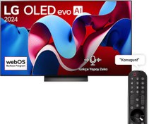 Resim LG OLED77C46LA 77 inç 195 Ekran 4K Smart AI Sihirli Kumanda Uydu Alıcılı webOS24 OLED evo TV 