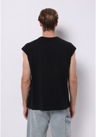 Resim Colin's Colins Boxy Fit Erkek Siyah Atlet Cl1078304 Q1.v1 Blk Siyah 