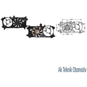 Resim Fan Motoru 12V Doblo 1,3 Multijet 1,9 Jtd Tekli 504630124 