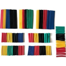 Resim Isı Shrink Daralan Makaron Kablo Yalıtım Seti 164 Adet 