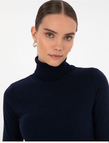 Resim Pierre Cardin Kadın Lacivert Kazak /triko 50315747-vr033 Lacivert 