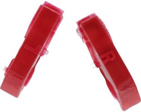 Resim NA PSP 2000 PSP 3000 için Deal4GO Sol Sağ L R Tetik Düğmesi Değiştirme - Şeffaf Kırmızı 