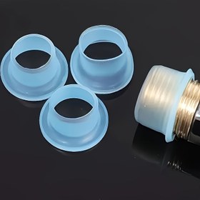 Resim 10 adet Sızdırmaz Silikon Musluk Yıkama Yastıkları Üçgen Vana Tasarımı ile - Su Boruları için Dayanıklı Kauçuk Hortum Sızdırmazlıkları, Damlama ve Sızdırmazlık Önler, Standart Musluklar için Uygun, Sızdırmaz Tesisat, Esnek Sızdırmazlık, Uzun Ömürlü Sızdırmazlık, Sızdırmazlık Önleme, DIY Tutkunları 