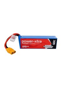 Resim Power-xtra Px4000wb4s - 4s1p - 14.8v 4000 Mah Li-polymer Pil - 60c 