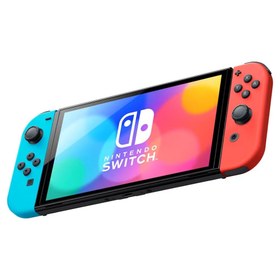 Resim Nintendo Switch – OLED Model | Neon Mavi & Kırmızı Joy-Con 