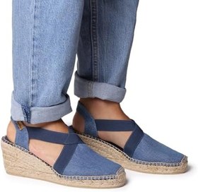 Resim TONI PONS TER - Vegan wedge espadrille for women by Toni Pons made of cotton. 