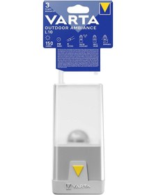 Resim Varta 16666 Outdoor Ambiance L10 Kamp Lambası Beyaz 