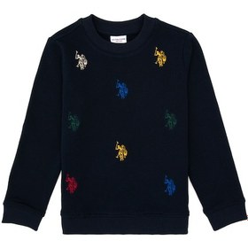 Resim U.s. Polo Assn. Erkek Çocuk Lacivert Sweatshirt 50316501-vr033 Lacivert 