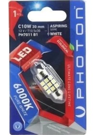 Resim Ph7011 B1 C10w 12v Canbus 6'lı 30mm Sofit Led Tekli Blıster 