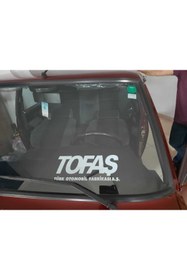 Resim İmza Siyah Tofaş Torpido havlusu Torpido Aksesuarı 