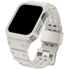 Resim Gaojunshop01 Spor Dayanıklı Star Renkli 38/40/41mm İwatch Kasa Ve Kayış Seti 