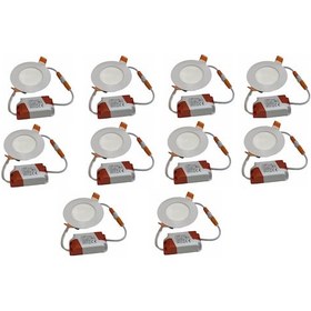 Resim Cata Ct-5144 10 Adet 3w Slim Led Panel Alüminyum - Gün Işığı 