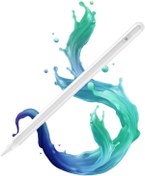 Resim Fuchsia Apple Pencil Ipad 12.9 Inç 2020 4. 5. Nesil Stylus Avuç Içi Okumayan Kalem 