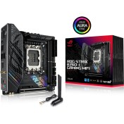 Resim Asus Rog Strıx B760-I Gamıng Wıfı Intel B760 Lga1700 Ddr5 7600 Dp Hdmı 2X M2 Usb3.2 Ax Wifi + Bt Aura Rgb 2.5Gbit Lan Mini Itx (Rog Strıx B760-I Gamıng Wıfı) Anakart 