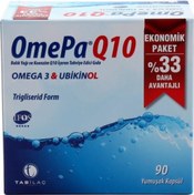 Resim Omepa Q10 Omega3 Ubiquinol 90 Kapsül 