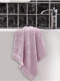 Resim Cotton Esra Büyük Boy Banyo Havlusu 90x150 Gül Kurusu 