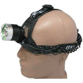 Resim Watton Wt-242 T6 Şarjlı Kafa Feneri 250 Mt Siyah 