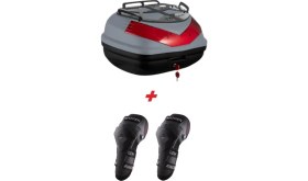 Resim Wogen WG50 Basic Metal Bagajlı Çanta (Nardo Gri) + Karbon Dizlik Hediyeli 