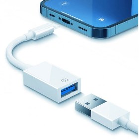 Resim Apple iPhone USB Dönüştürücü OTG Adaptör iPhone iPad Lightning To USB 3.0 Aktarıcı 