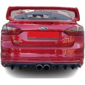 Resim Ford Focus 3-3.5 Sedan Rs Style Plastik Arka Tampon Eki 