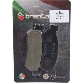Resim Yamaha Tw 125cc 99- Arka Fren Balatası Brenta Organik 