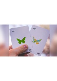Resim Cartamundi Butterfly Seasons Spring Marked Premium Oyun Kağıdı Limited Edition Koleksiyonluk İskambil Kartları 