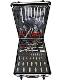 Resim Hırdavat 187 Parça Profesyonel Alüminyum Tekerlekli Takım Çantası 