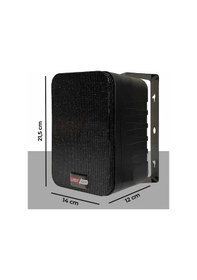 Resim Lastvoice Black Large Paket-3 Hoparlör ve Anfi Anons Ses Sistemi 
