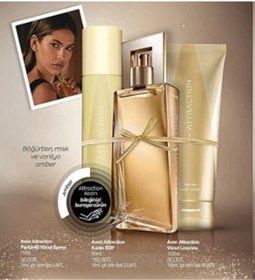 Resim Avon Attraction Kadın Parfüm Seti 