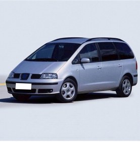 Resim Seat Alhambra 96-00 Ön Sol Salıncak Kılavuz Rot Rotil 7m3407365c 