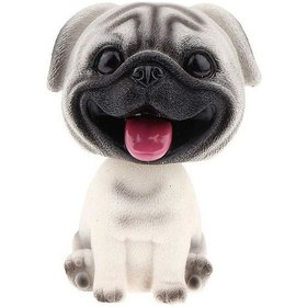 Resim Sevimli Reçine Sallanan Başlı Köpek Sallanan Başlı Yavru Köpek Figürü Oyuncak Ev/araba Gösterge Paneli Araç İçin 