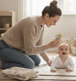 Resim Modakids Su Geçirmez Alt Açma Minderi Bakım Pedi Örtüsü Bebek Bezi Değiştirme Matı 