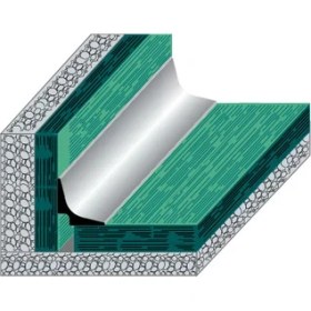 Resim Tekprofil Iç Köşe Parke Bitiş Profilleri Boy:2.7m 