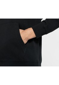Resim Nike Club Hoodie Bv2973-010 Erkek Sweatshirt Siyah 