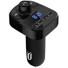 Resim Hello 12-24 Volt 3.1 Amper Hızlı Şarj Destekli Çift Usb/sd-bluetooth Fm Transmitter Hl-19680 