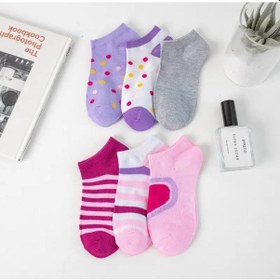 Resim Kadın Bilek Çorap Seti 6 Çift Asorti 