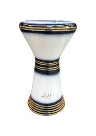 Resim Profesyonel Gawharet El Fan Darbuka Beyaz Özel Seri 