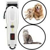 Resim Insua Deggez Bluemax Güçlü Şarjlı Kedi Köpek Tıraş Makinesi Evcil Hayvan Tüy Kesme Tıraş Makinası 
