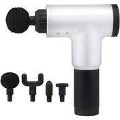 Resim Powermaster KH-320 Titreşimli 4 Başlıklı Masaj Aleti 6 Kademeli Masaj Cihazı 